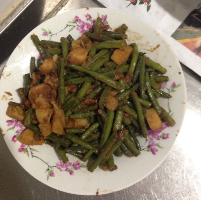 土豆烧豆角