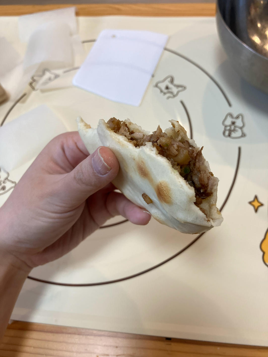 空心馍（肉夹馍）