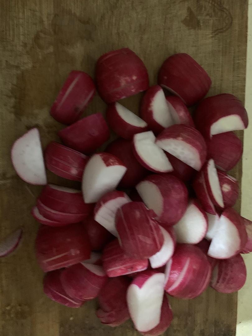 痛风必吃糖醋樱桃萝卜