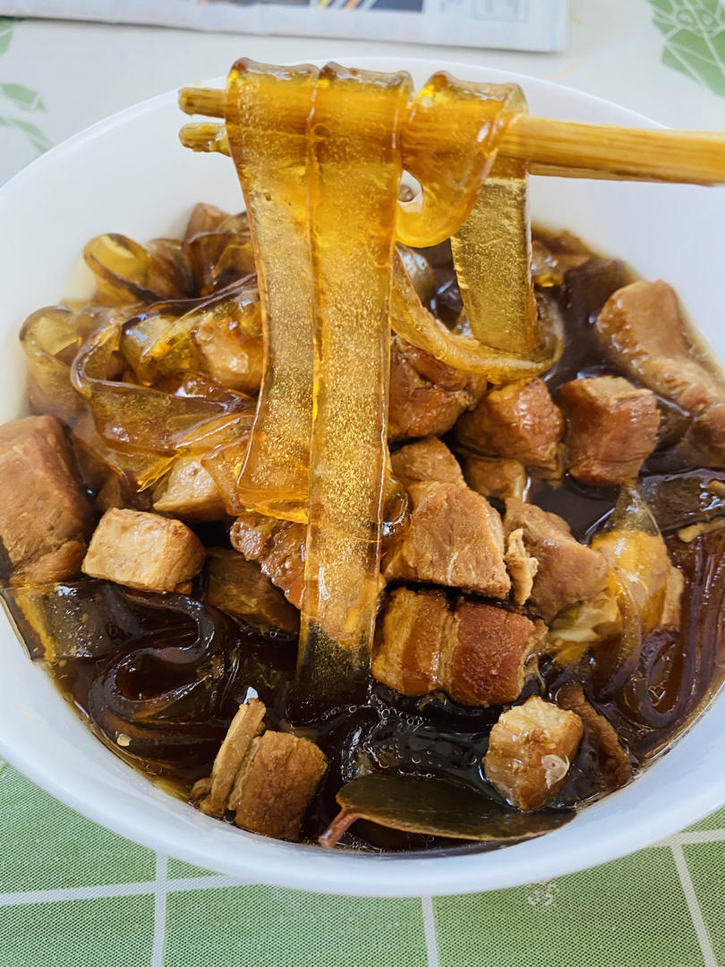 懒人高压锅肉炖豆角粉条