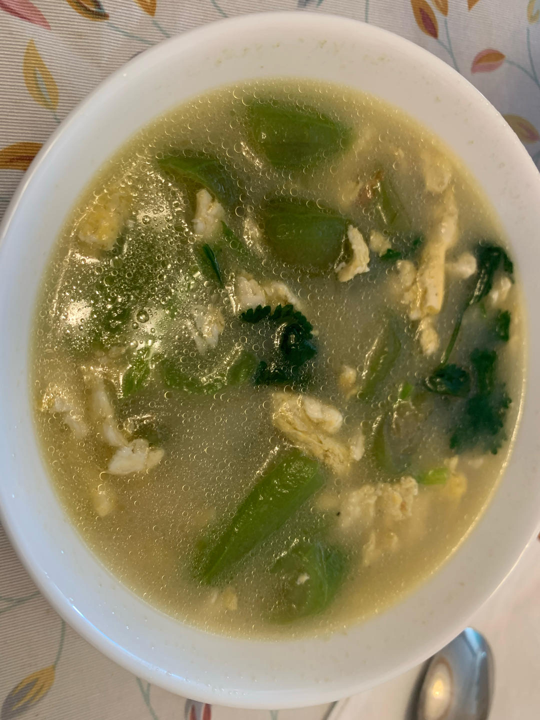 丝瓜鸡蛋汤