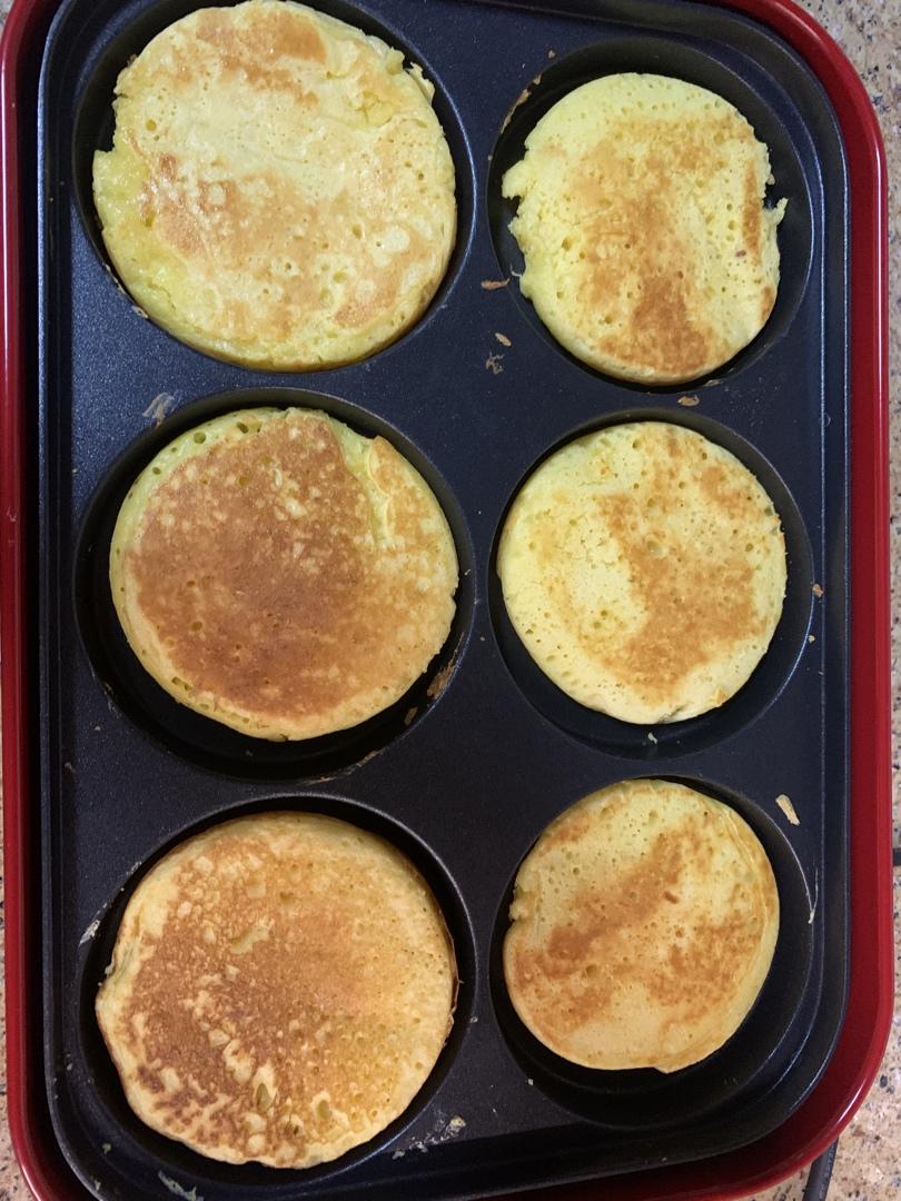 奶香玉米面饼
