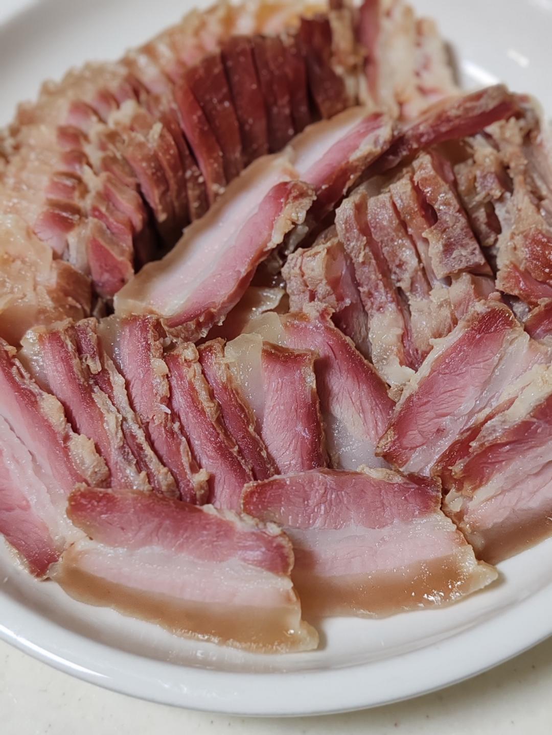 腌腊肉（不熏的风吹肉）