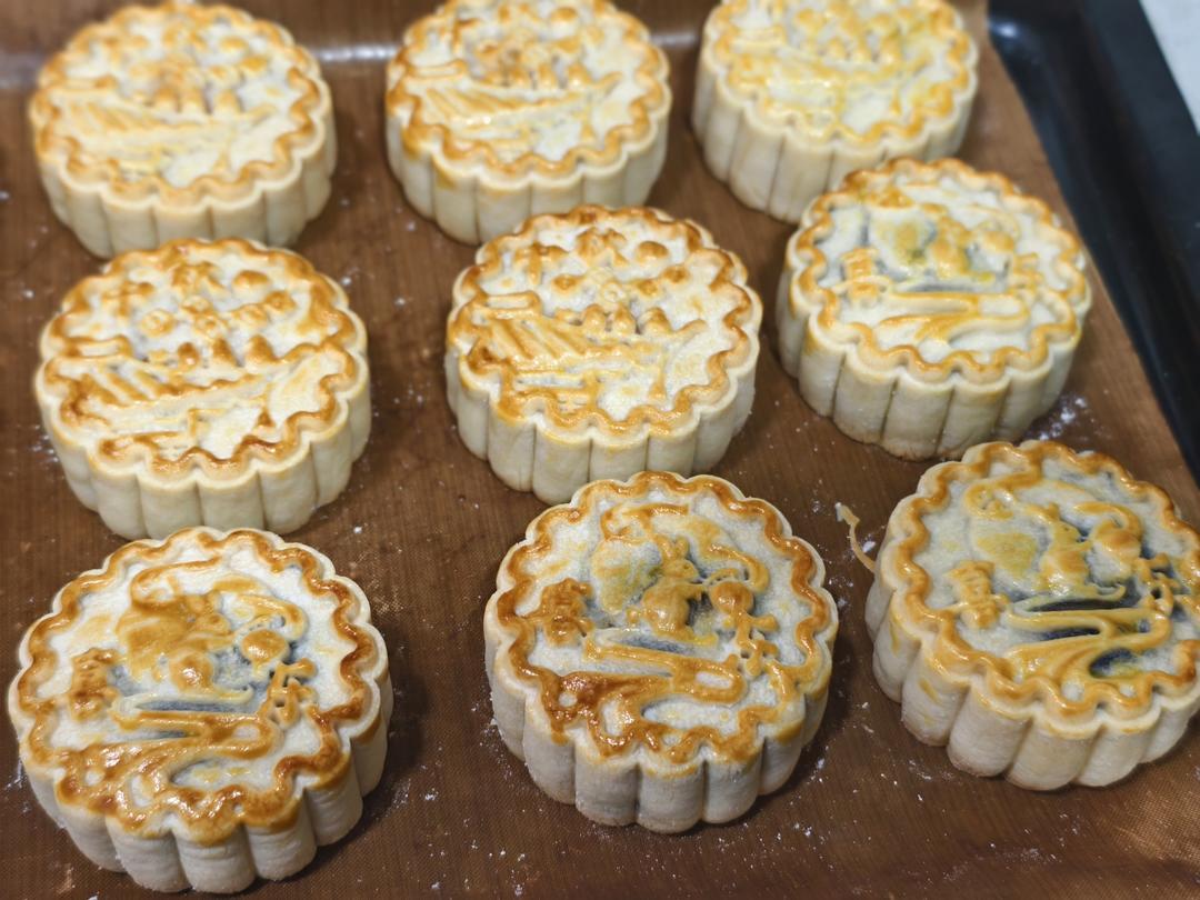 【终极版广式月饼配方】表皮油亮的秘诀！