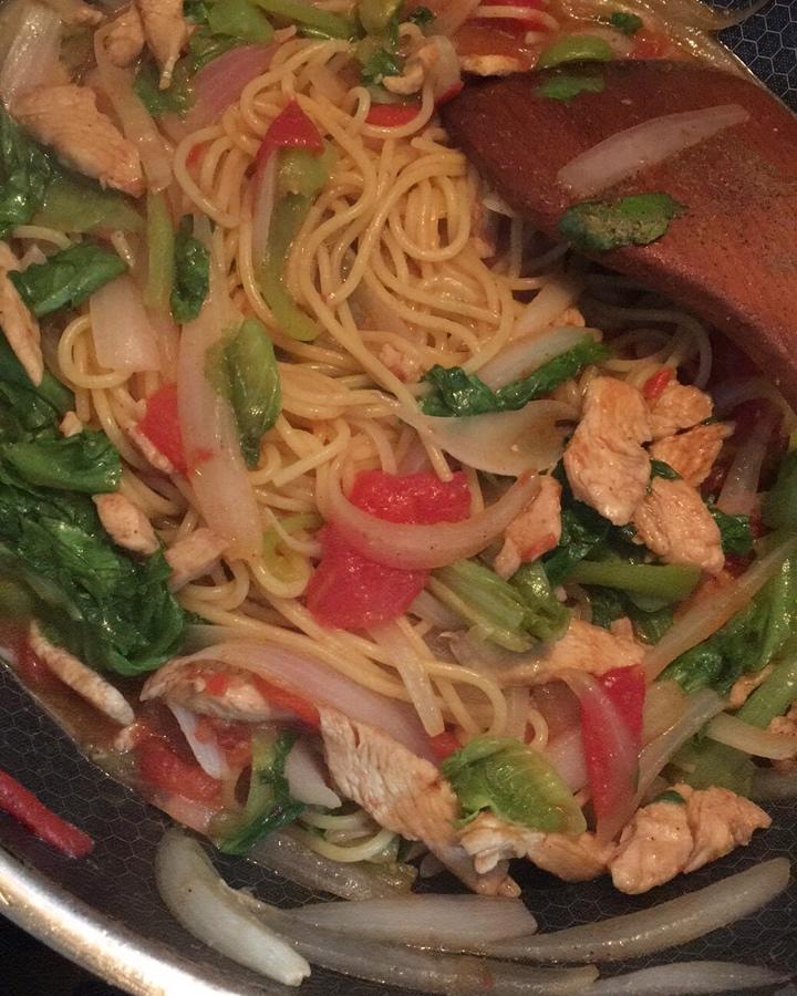 番茄肉酱意大利面