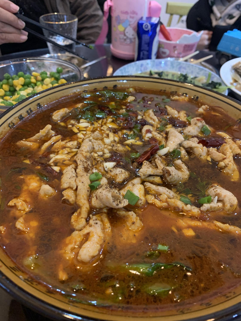 堂妈小厨——水煮肉片