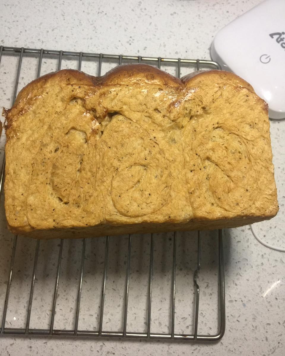 （中种法）奶茶吐司+奶酥制作，棉花版的口感~风炉菜谱