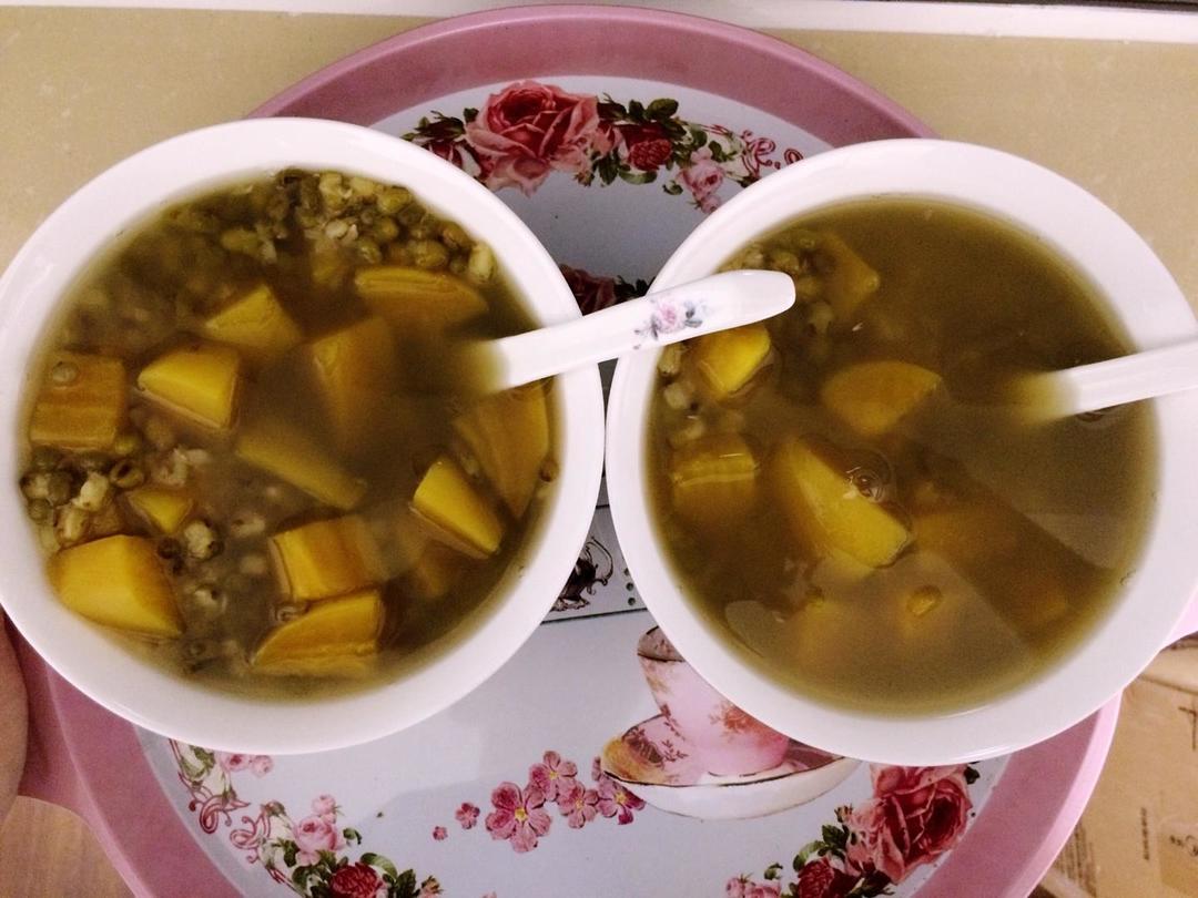 绿豆地瓜汤的做法