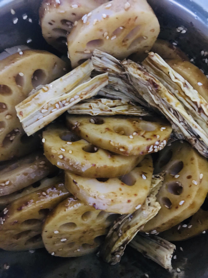 追剧解馋小吃 麻辣藕片