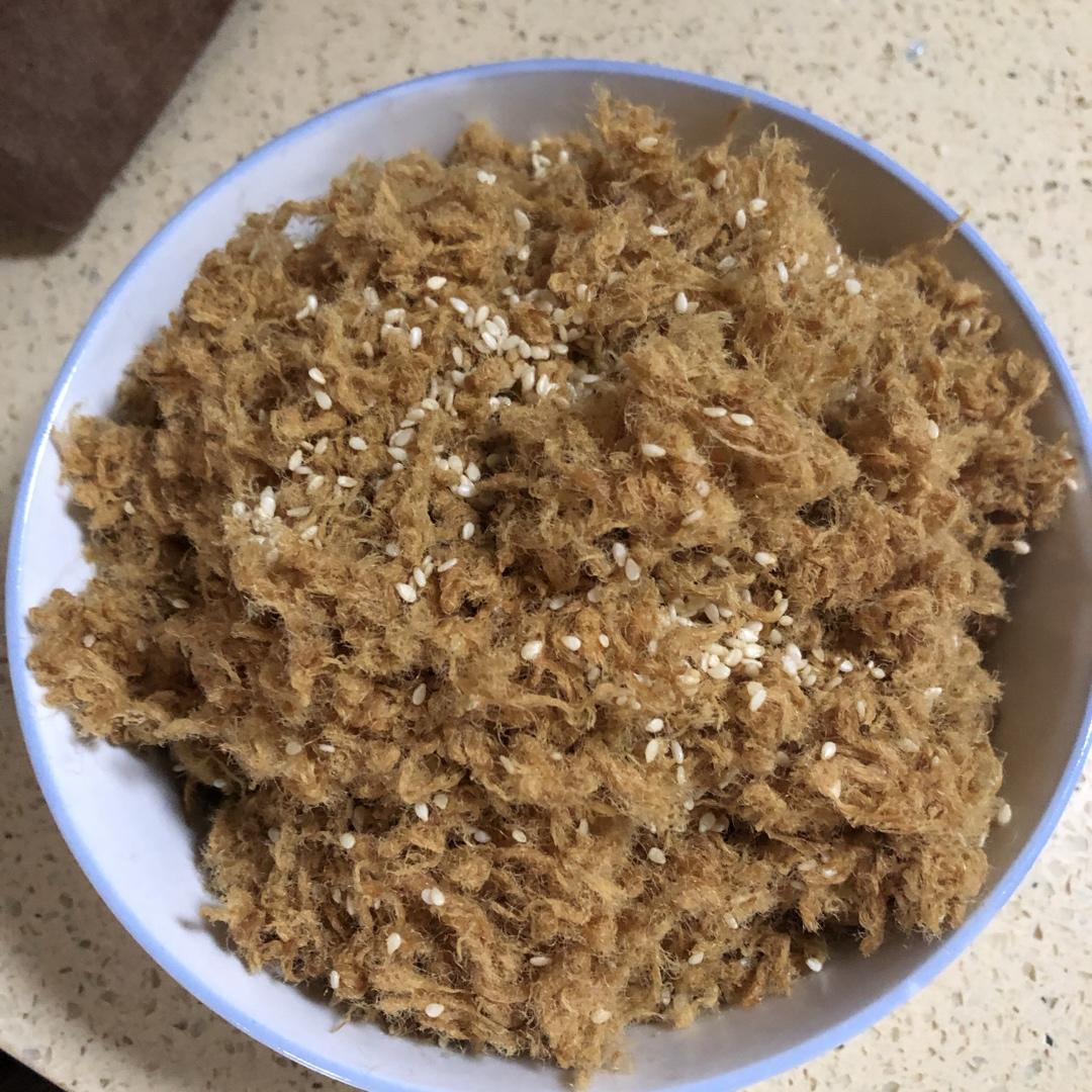 自制肉松【松下面包机PT1000】