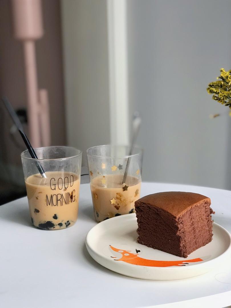 巨好吃的巧克力古早蛋糕