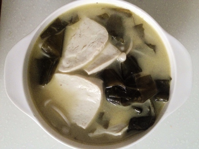 海带豆腐汤