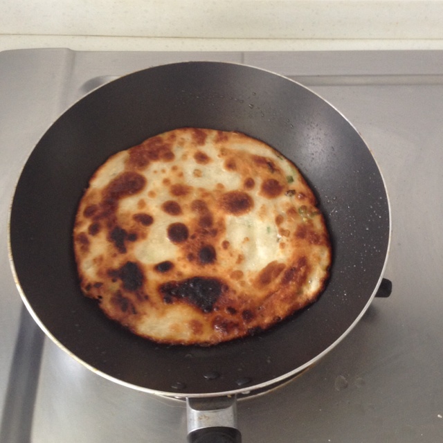 飘香薄脆葱油饼