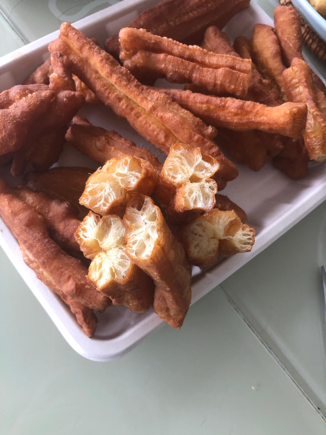 超级成功的香酥油条