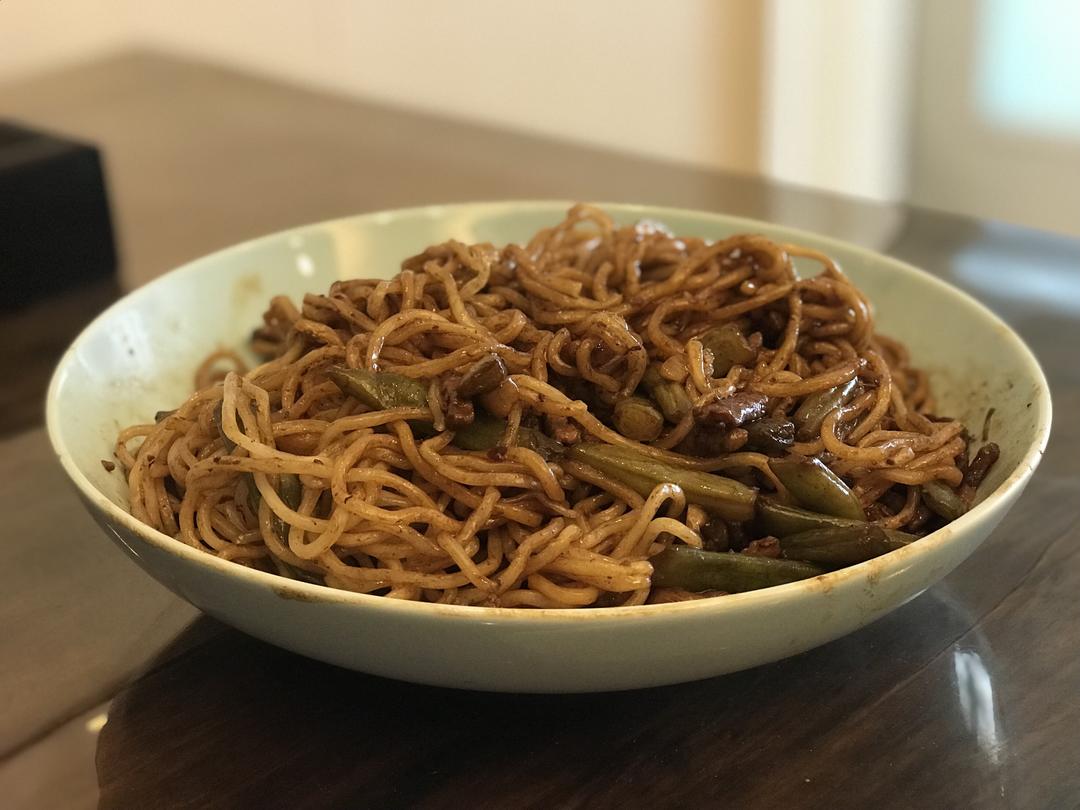 扁豆焖面