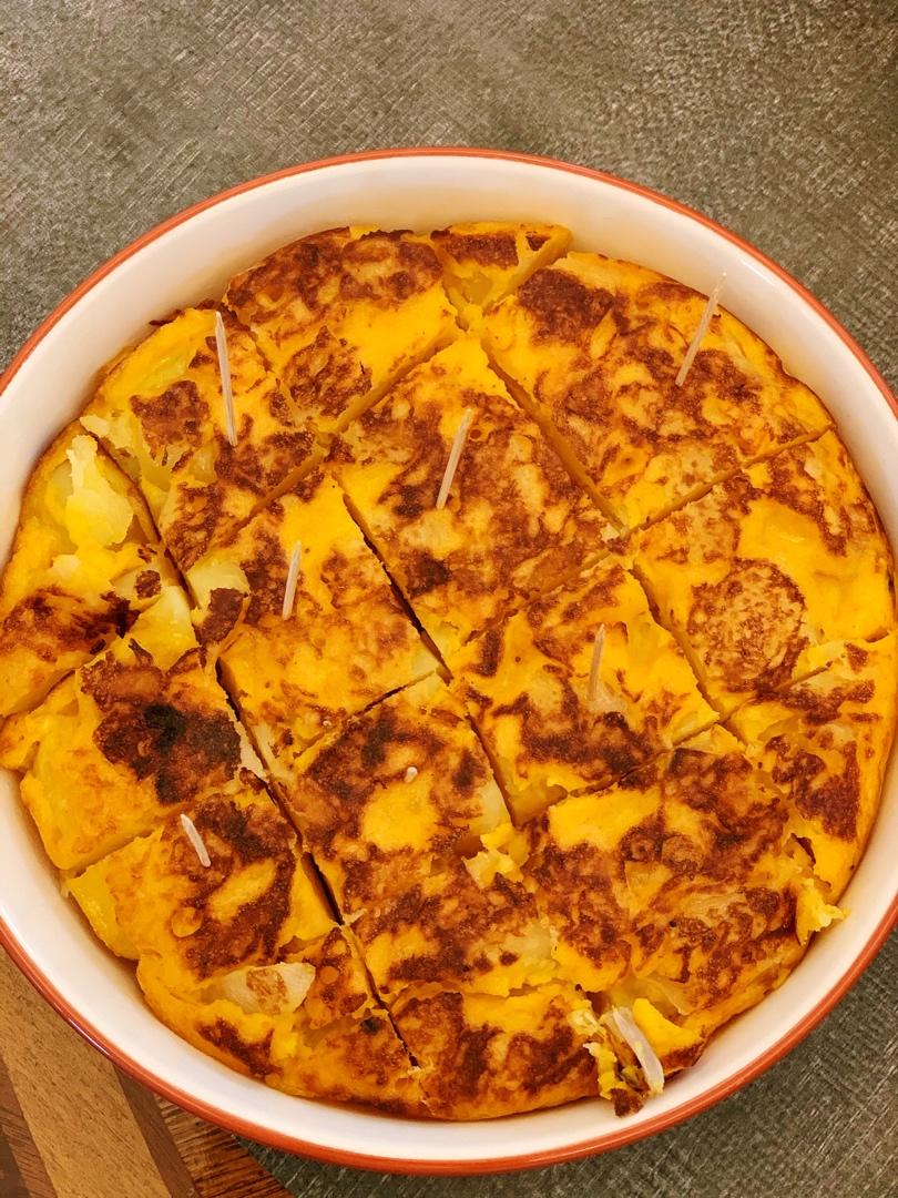 西班牙土豆烘蛋 Tortilla de Patatas