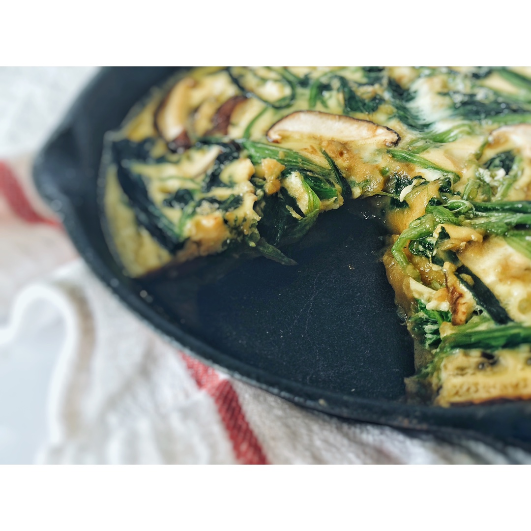 红薯菠菜鸡蛋烤锅Casserole