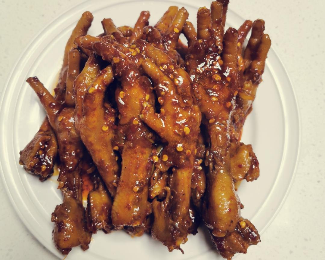韩式火辣辣鸡爪～好吃到停不下来……