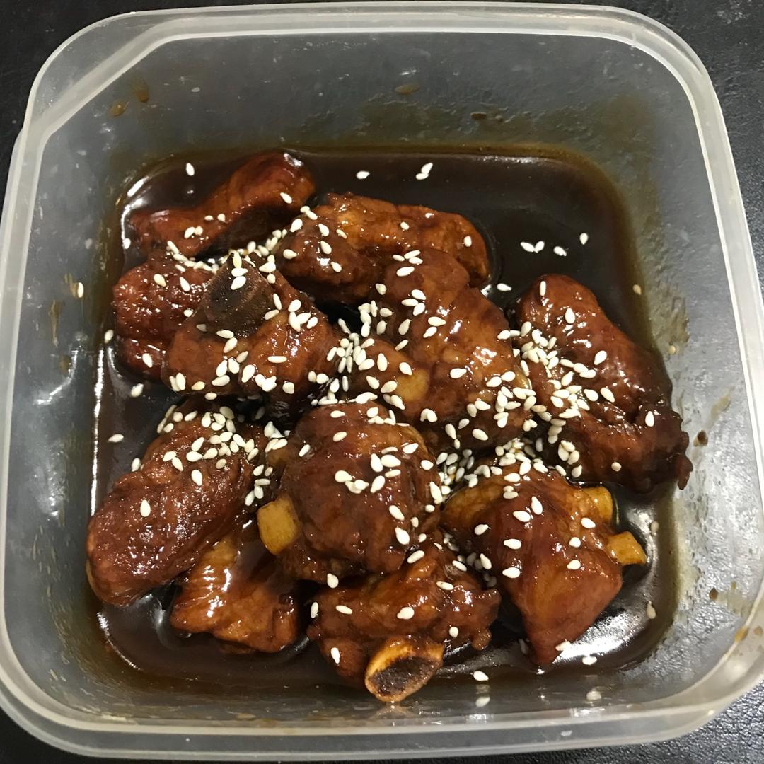 懒人版糖醋排骨