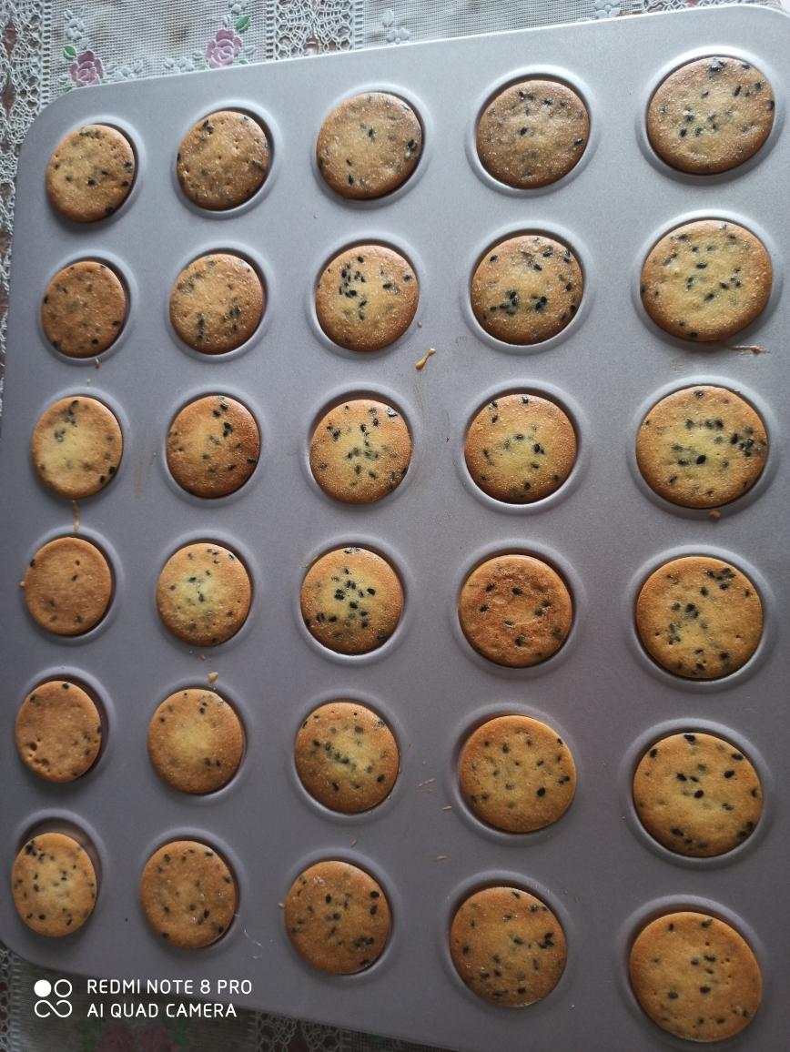鸡蛋薄脆小饼干🥚（用料少，步骤简单）