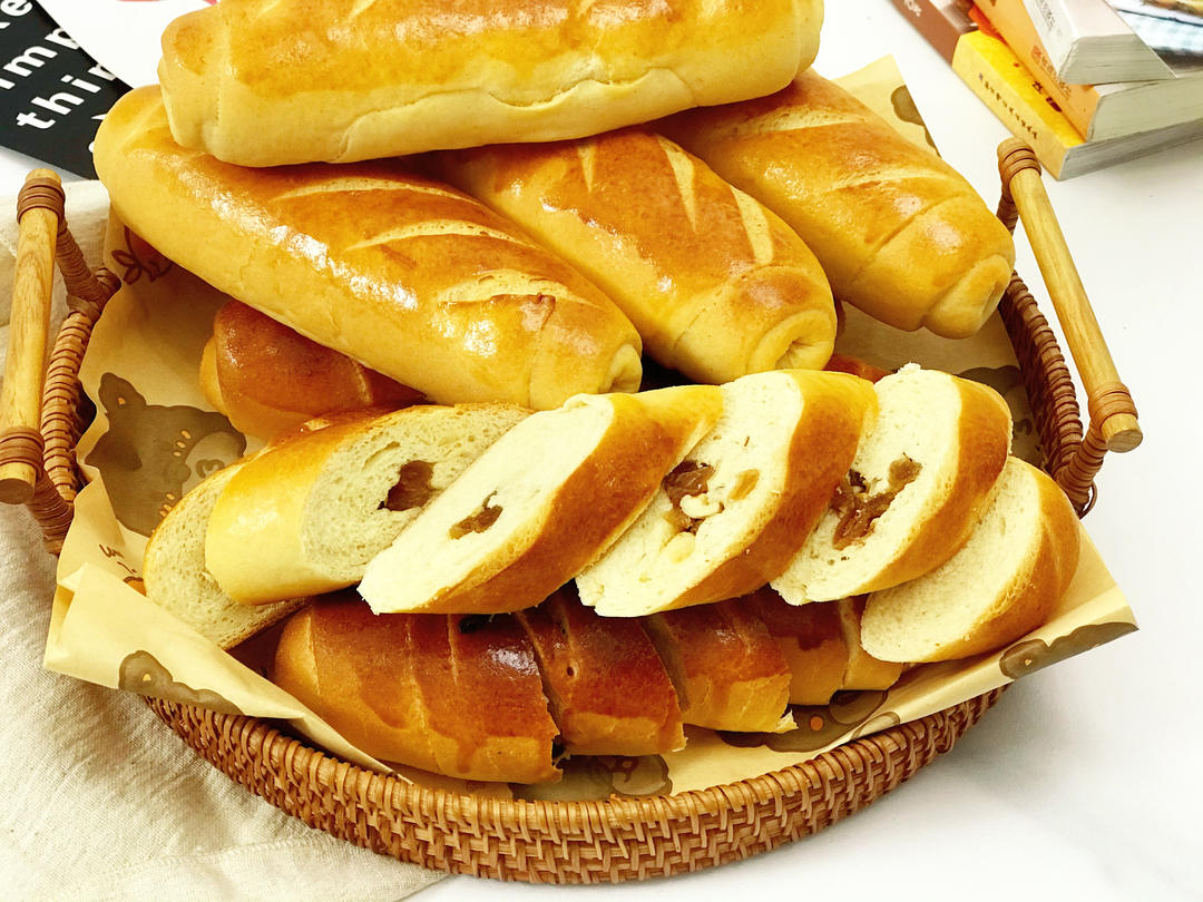 卖了3年无差评的面包，柔软版小列巴，半根就能吃饱