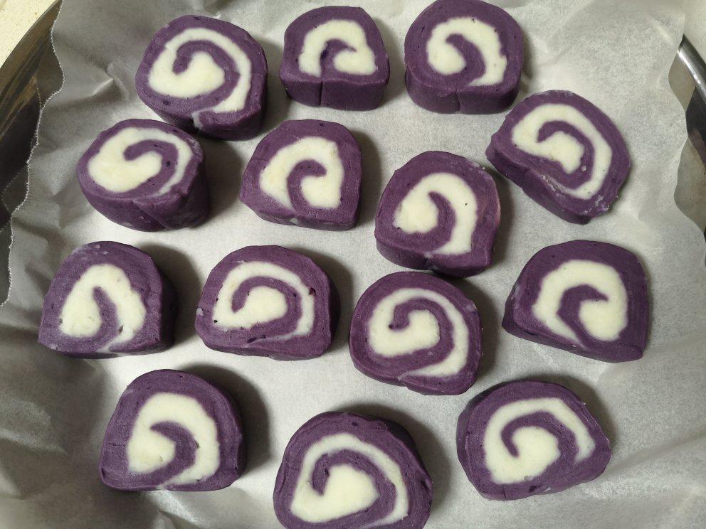 不发酵、不放糖，宝贝一口一个【紫薯山药卷】