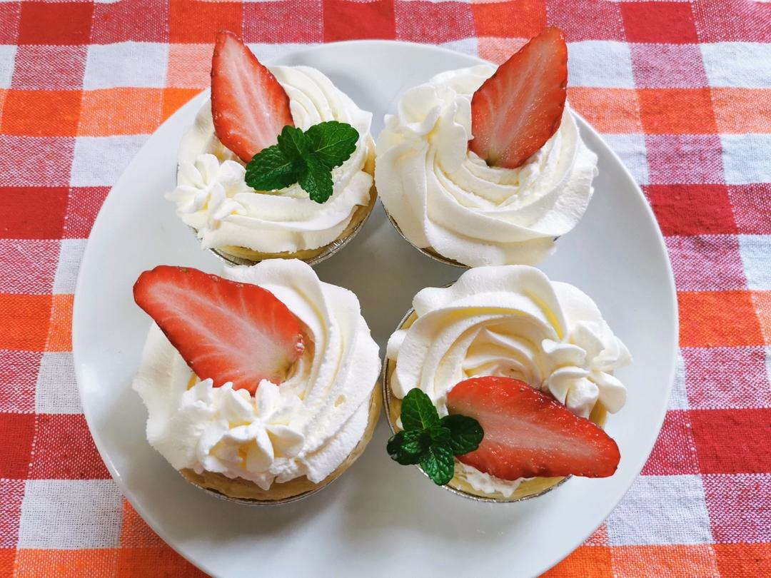 草莓🍓奶油蛋挞