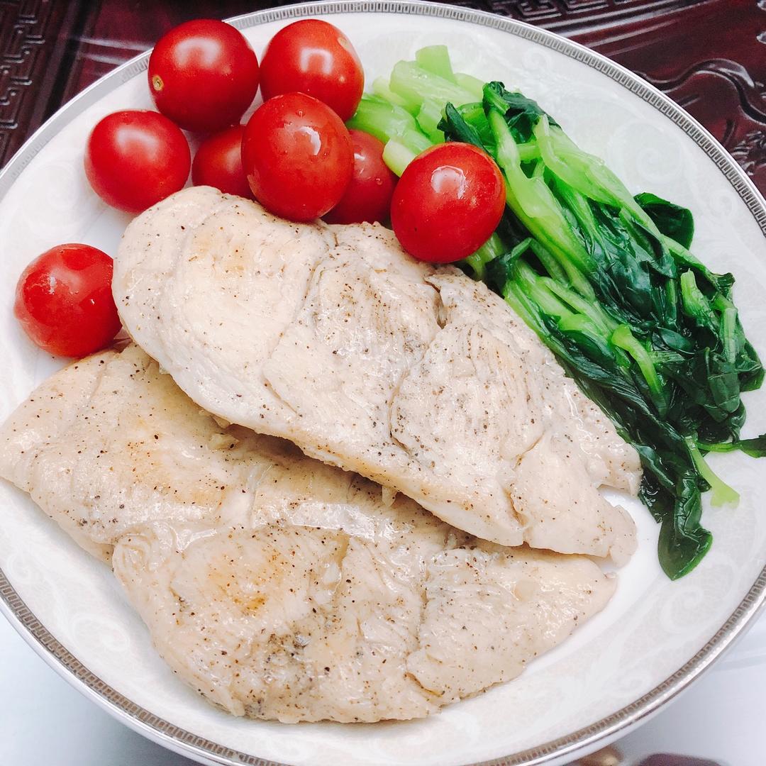 酷炫屌炸天好吃的煎鸡胸肉（香蒜蜂蜜煎鸡胸肉）