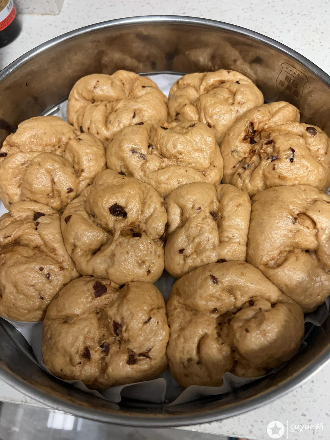 红糖红枣开花馒头（一次性发酵）