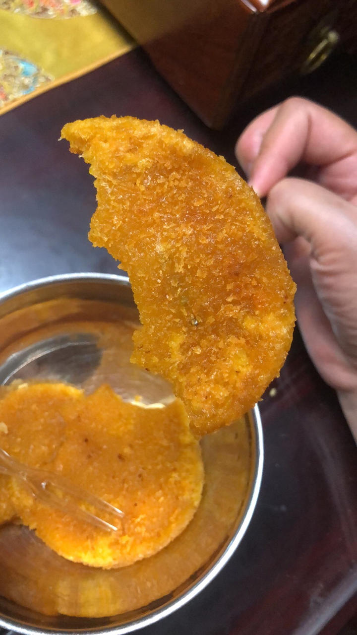 雪花南瓜饼