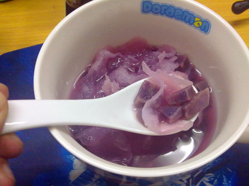 紫薯银耳羹
