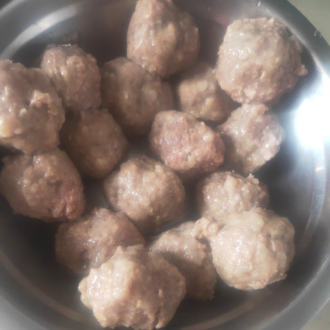 年夜饭系列菜：肉圆与蛋卷肉（五）