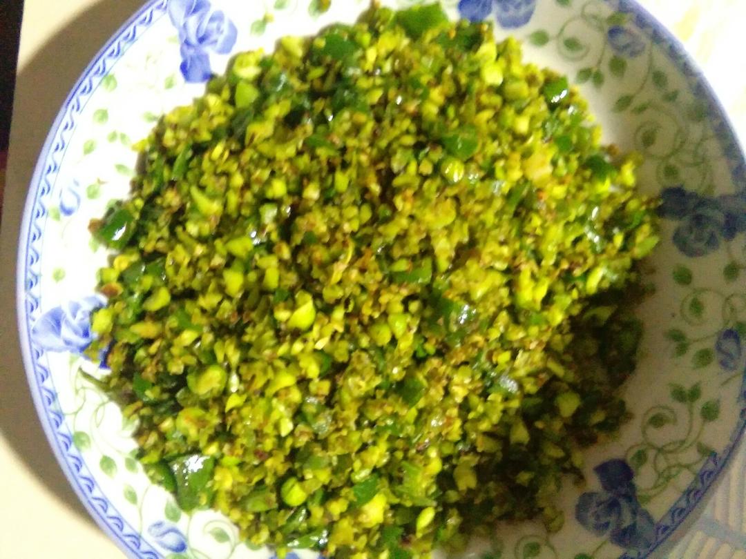 髙家大厨啊分享作品 2018年07月08日刚炒好的青椒毛豆渣android 拍摄