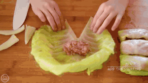 日剧里经常出现的包菜卷，原来这么好吃（视频+动图）的做法 步骤13