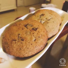 5C超扁平大COOKIE--Chewy Crunchy Chocolate Chip Cookies