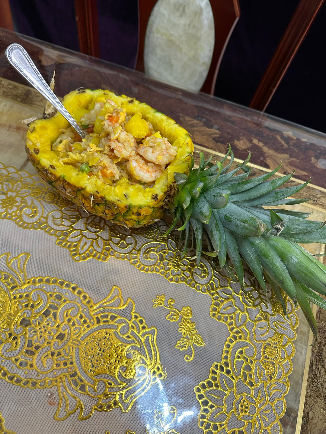 正是吃菠萝的季节怎么少得了菠萝炒饭