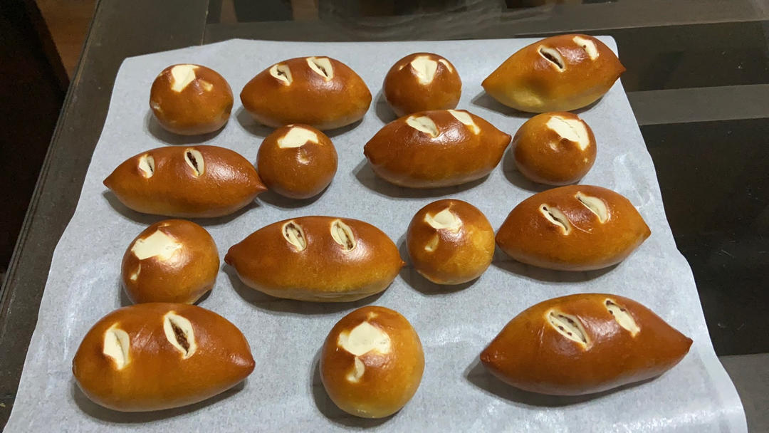 碱水小丸子（超可爱好操作的碱水面包）