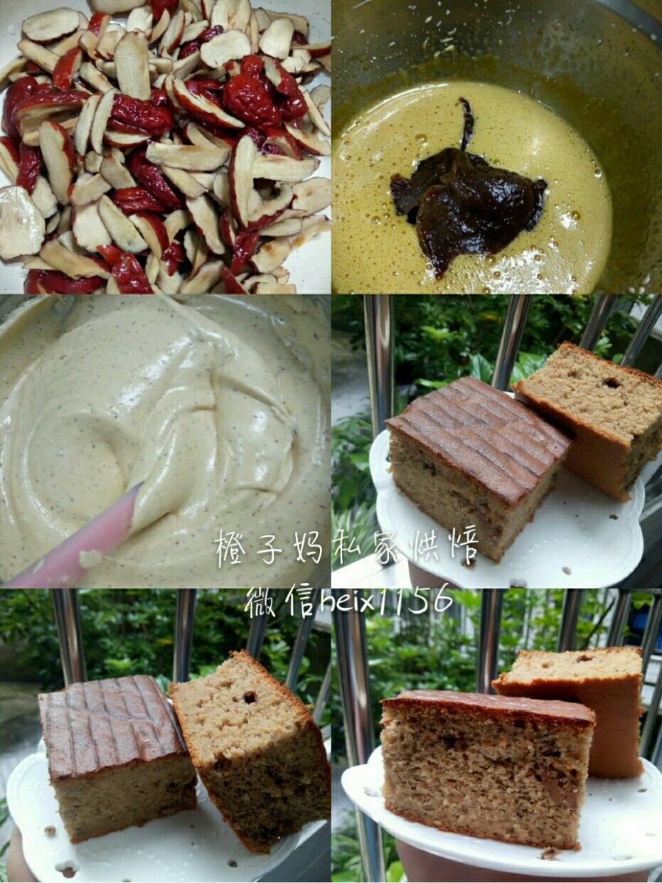 枣泥核桃蛋糕