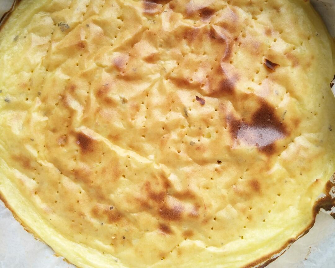 土豆泥版披萨底的做法