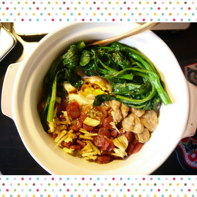 香肠煲仔饭