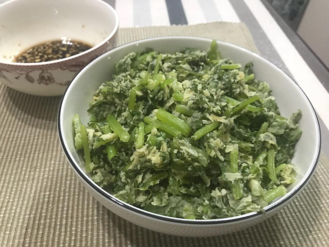 特蕾西菜做的奶奶的菜谱:蒸茼蒿