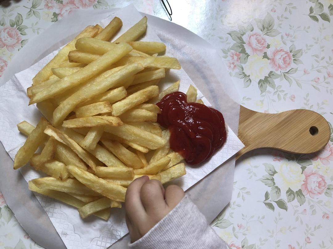 自炸薯条