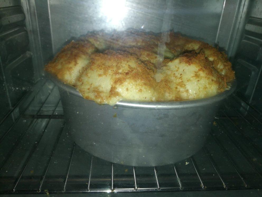 肉松手撕面包—超软会爆浆的面包哟