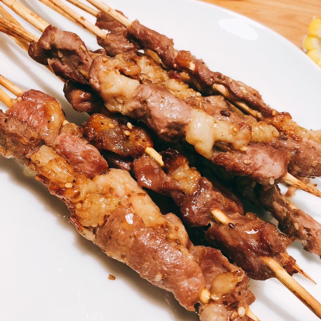 烤羊肉串
（烤箱版）