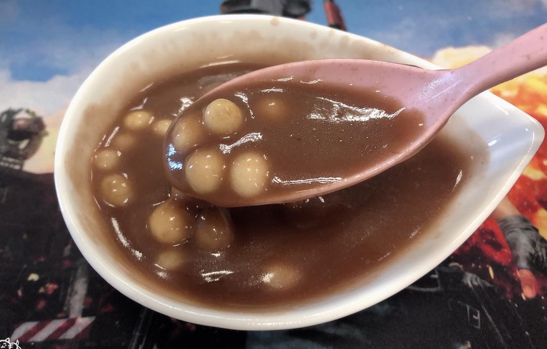 红豆沙鸡头米