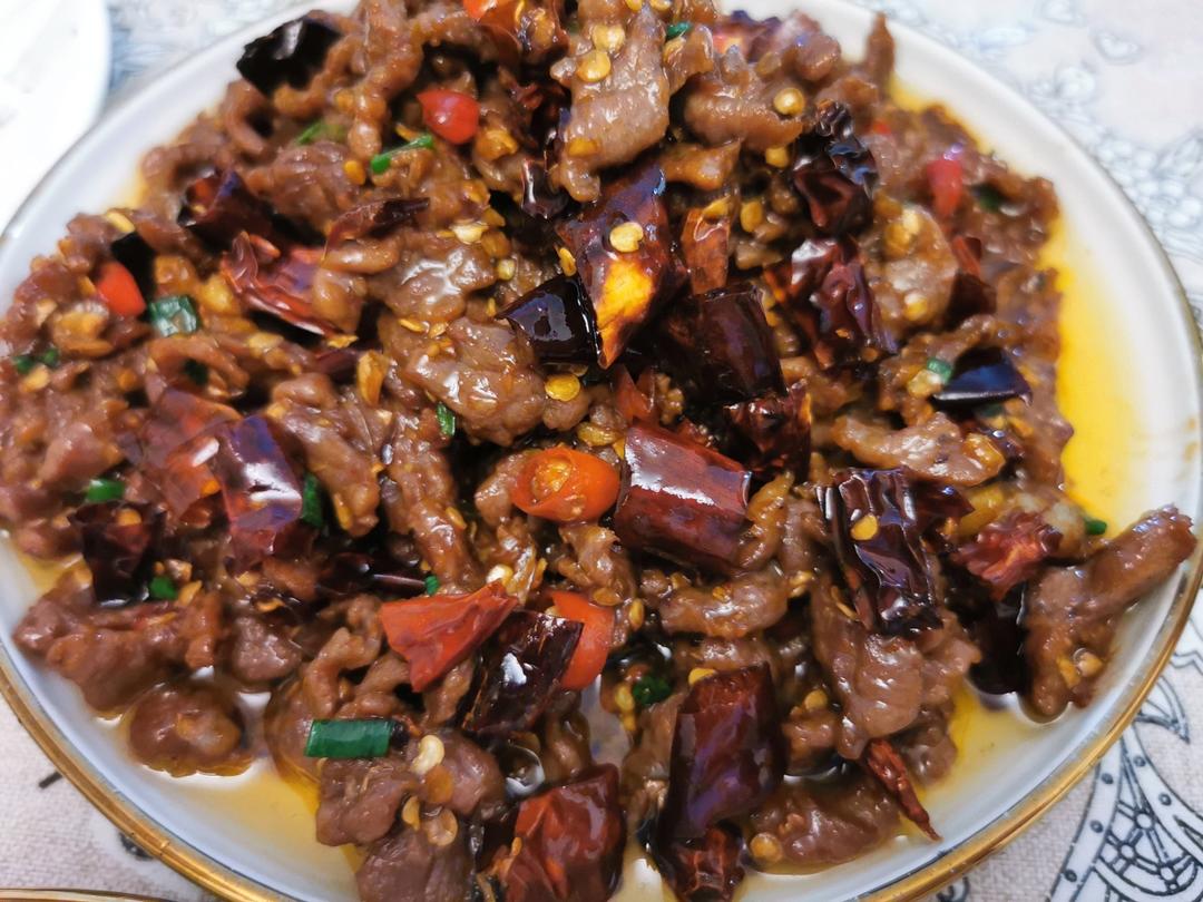 牙签牛肉 道地湖南味