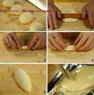 全麦热狗胚（改自君之版）附面包会软方法的做法 步骤1