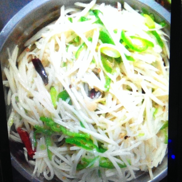 尖椒土豆丝