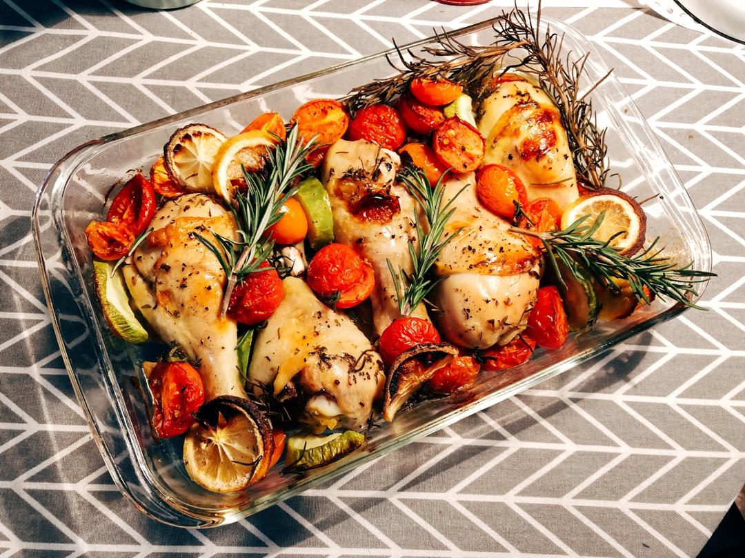 超详细 入味马杀鸡迷迭香烤鸡腿（翅）宴客必备