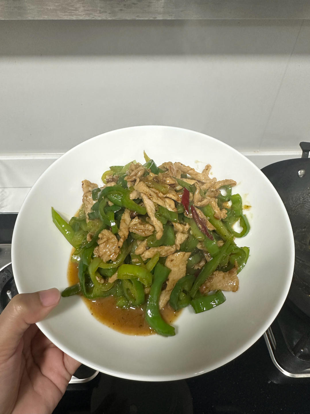 ‼️好吃到舔盘的青椒肉丝盖浇饭